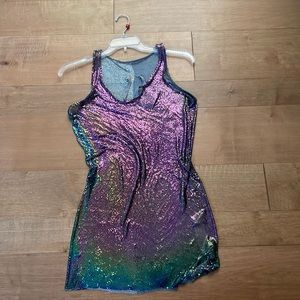 Rick Owens mini mesh dress!